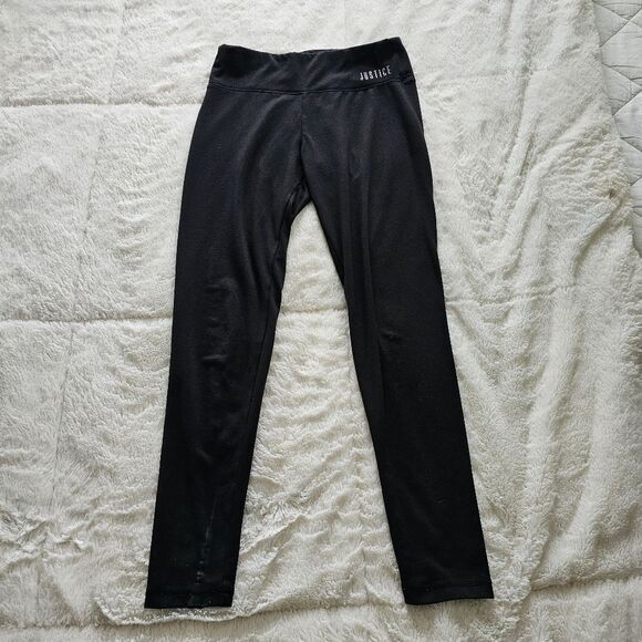 Kids Justice Black Leggings 14/16 - Picture 2 of 3